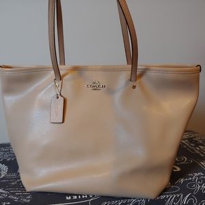 Coach City tote bag